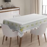 Masa Örtüsü, Dijital Baskılı Tek Masa Örtüsü, Desenli Leke Tutmaz Tek Masa Örtüsü