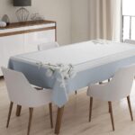 Masa Örtüsü, Dijital Baskılı Tek Masa Örtüsü, Desenli Leke Tutmaz Tek Masa Örtüsü