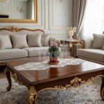 Fransız Dantel Detaylı Tek Runner, Masa Üzerine Runner, Masa Örtüsü Runneri