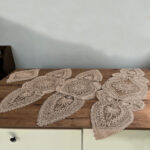 5 Parça Salon Takımı Fransız Dantelli Salon Takımı - Kapi