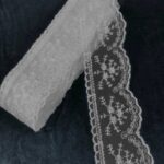 Güpür, Ekru Dantel Dar Güpür 1 Top (14.5 Metre)