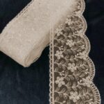 Güpür, Kahve Dantel Geniş Güpür 1 Top (14.5 METRE)
