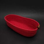 Ekmek Sepeti, Hasır Ekmek Sepeti Düzenleyici Sepet - Kırmızı