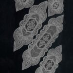 5 Parça Salon Takımı Fransız Dantelli Salon Takımı - Gri