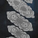 5 Parça Salon Takımı Fransız Dantelli Salon Takımı - Gri