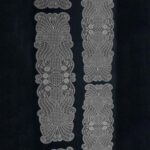 5 Parça Salon Takımı Fransız Dantelli Salon Takımı - Gri