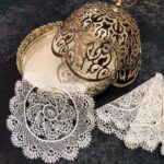 Sunumluk Peçete, Kokteyl Peçetesi, Kahve Yanı Sunumluk, Iğne Oyası Bardak Altlığı 6 Adet