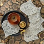 Sunumluk Peçete, Kokteyl Peçetesi, Kahve Yanı Sunumluk, Bardak Altlığı 6 Adet Sunum Peçetesi