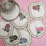 Sunumluk Peçete, Kokteyl Peçetesi, Kahve Yanı Sunumluk, Bardak Altlığı 6 Adet Sunum Peçetesi