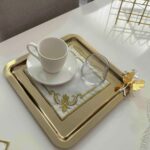 Sunumluk Peçete, Kokteyl Peçetesi, Kahve Yanı Sunumluk, Bardak Altlığı 6 Adet Sunum Peçetesi