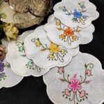 Sunumluk Peçete, Kokteyl Peçetesi, Kahve Yanı Sunumluk, Bardak Altlığı 6 Adet Sunum Peçetesi