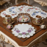 Sunumluk Peçete, Kokteyl Peçetesi, Kahve Yanı Sunumluk, Bardak Altlığı 6 Adet Sunum Peçetesi