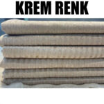 Kadife Çekyat Koltuk Örtüsü Kadife Kaymaz Bambu Çizgili Koltuk Örtüsü 170x210