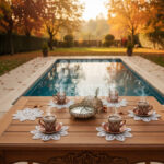 Papatya Bardak Altlığı