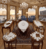 5 PARÇA SALON TAKIMI - KETEN KUMAŞ