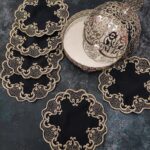 Sunumluk Peçete, Kokteyl Peçetesi, Kahve Yanı Sunumluk, Bardak Altlığı 6 Adet Sunum Peçetesi