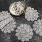 Sunumluk Peçete, Kokteyl Peçetesi, Kahve Yanı Sunumluk, Bardak Altlığı 6 Adet Sunum Peçetesi