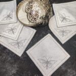 Sunumluk Peçete, Kokteyl Peçetesi, Kahve Yanı Sunumluk, Bardak Altlığı 6 Adet Sunum Peçetesi