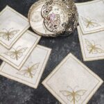 Sunumluk Peçete, Kokteyl Peçetesi, Kahve Yanı Sunumluk, Bardak Altlığı 6 Adet Sunum Peçetesi