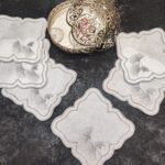 Sunumluk Peçete, Kokteyl Peçetesi, Kahve Yanı Sunumluk, Bardak Altlığı 6 Adet Sunum Peçetesi