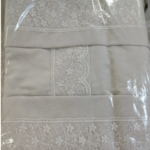 Çift Kişilik Nevresim Takımı - Dantel krem