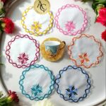 Sunumluk Peçete, Kokteyl Peçetesi, Kahve Yanı Sunumluk, Bardak Altlığı 6 Adet Sunum Peçetesi