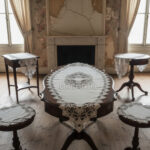 5 PARÇA SALON TAKIMI - KETEN KUMAŞ