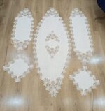 5 PARÇA SALON TAKIMI - KETEN KUMAŞ - Görsel 2