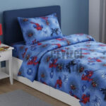 Örümcek Adam nevresim takımı - Tek Kişilik - Mavi Renk