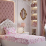 PRENSES MODEL LASTİKLİ ÇARŞAF TAKIMI TEK KİŞİLİK - 1 ADET YASTIK KILIFLI