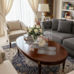 Fransız Dantel Detaylı Tek Runner, Masa Üzerine Runner, Masa Örtüsü Runneri