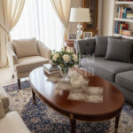 Fransız Dantel Detaylı Tek Runner, Masa Üzerine Runner, Masa Örtüsü Runneri