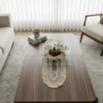 Fransız Dantel Detaylı Tek Runner, Masa Üzerine Runner, Masa Örtüsü Runneri