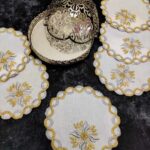 Sunumluk Peçete, Kokteyl Peçetesi, Kahve Yanı Sunumluk, Bardak Altlığı 6 Adet Sunum Peçetesi