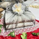 Saten Bohça Dantelli İşleme Güllü Güpürlü Özel Tasarım Bohça Süslü Söz Nişan Hurcu Çeyizlik 50x40