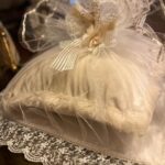 Saten Bohça Dantelli İşleme Güllü Güpürlü Özel Tasarım Bohça Süslü Söz Nişan Hurcu Çeyizlik 50x40