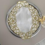 Kahve Sunum Tepsi Örtüsü - 1 Adet Tepsi Peçetesi