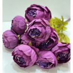 Yapay Çiçek Şakayık Buket 10 Çiçekli - Mor