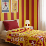 Sarı Kırmızı Yazlık Pike Özel