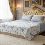 Çift Kişilik Yazlık Pike Mavi Dallı