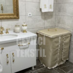 Çamaşır Makine Örtüsü - Kahve