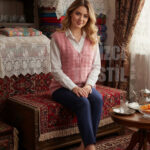 Kadın Yeleği, Çeyizlik Örgü Yelek, Hediyelik Nişan Yeleği, Nişan & Çeyiz Yelekleri