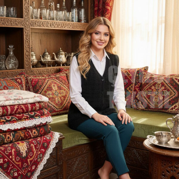 Kadın Yeleği, Çeyizlik Örgü Yelek, Hediyelik Nişan Yeleği, Nişan & Çeyiz Yelekleri