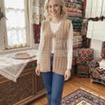 Kadın Yeleği, Çeyizlik Örgü Yelek, Hediyelik Nişan Yeleği, Nişan & Çeyiz Yelekleri