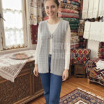 Kadın Yeleği, Çeyizlik Örgü Yelek, Hediyelik Nişan Yeleği, Nişan & Çeyiz Yelekleri