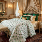 Çift Kişilik Yorgan Yeşil Yonca