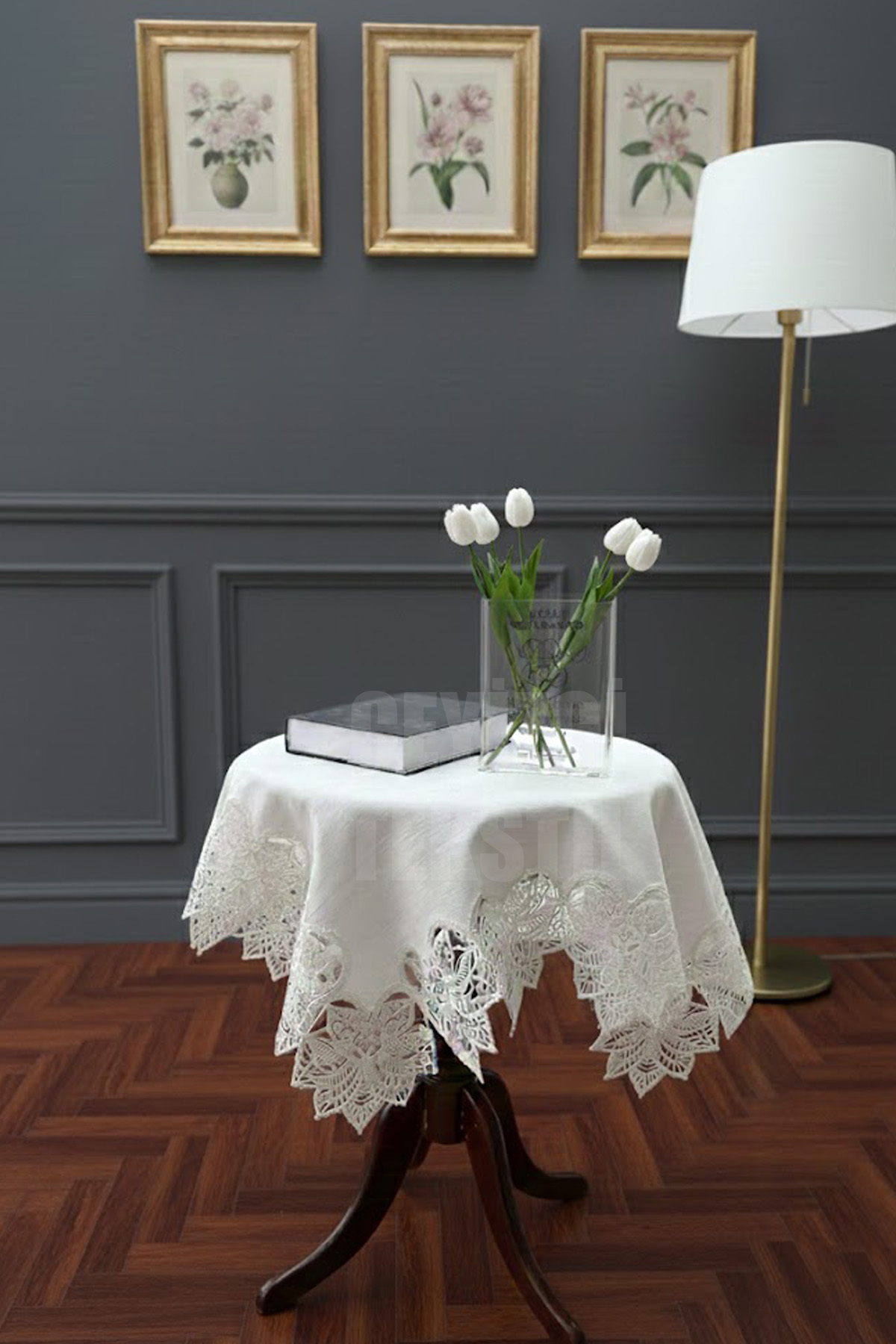 1_org_zoom-4.jpg Fransız Dantelli Keten Fiskos, Gardenya Kumaş Fiskos 100x100cm - Görsel 1