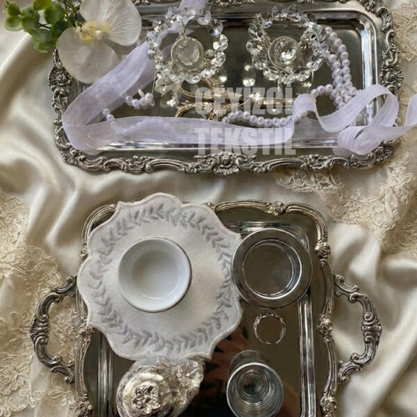 Sunumluk Peçete, Kokteyl Peçetesi, Kahve Yanı Sunumluk, Bardak Altlığı 6 Adet Sunum Peçetesi