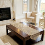 Fransız Dantel Detaylı Tek Runner, Masa Üzerine Runner, Masa Örtüsü Runneri