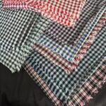 Pamuk Çok Amaçlı Sofra Bezi & Piknik Örtüsü & Masa Örtüsü Ekose 160x160cm (Karışık Gönderilir)